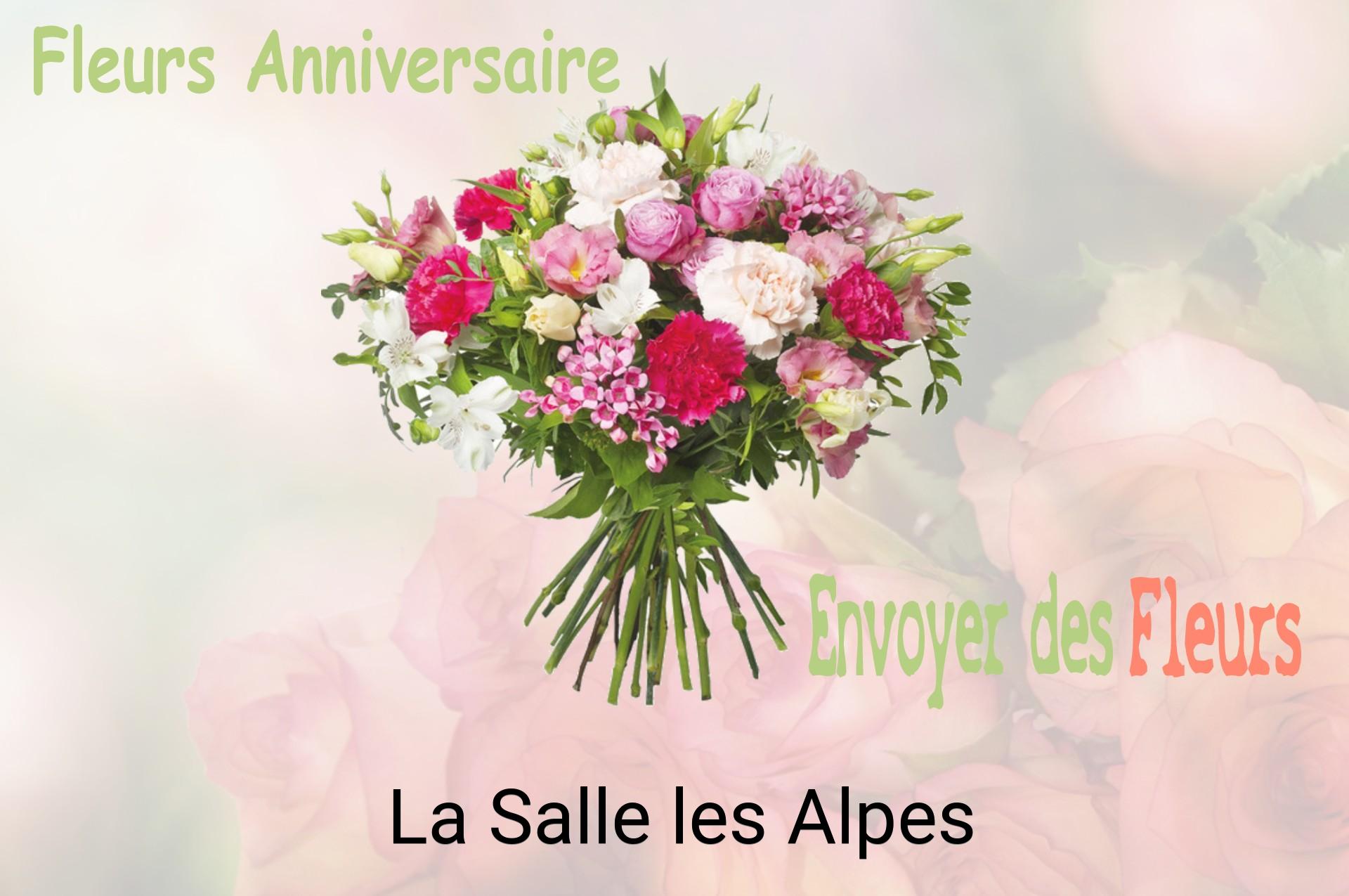 Bouquet de fleurs d’anniversaire livré à La Salle-les-Alpes