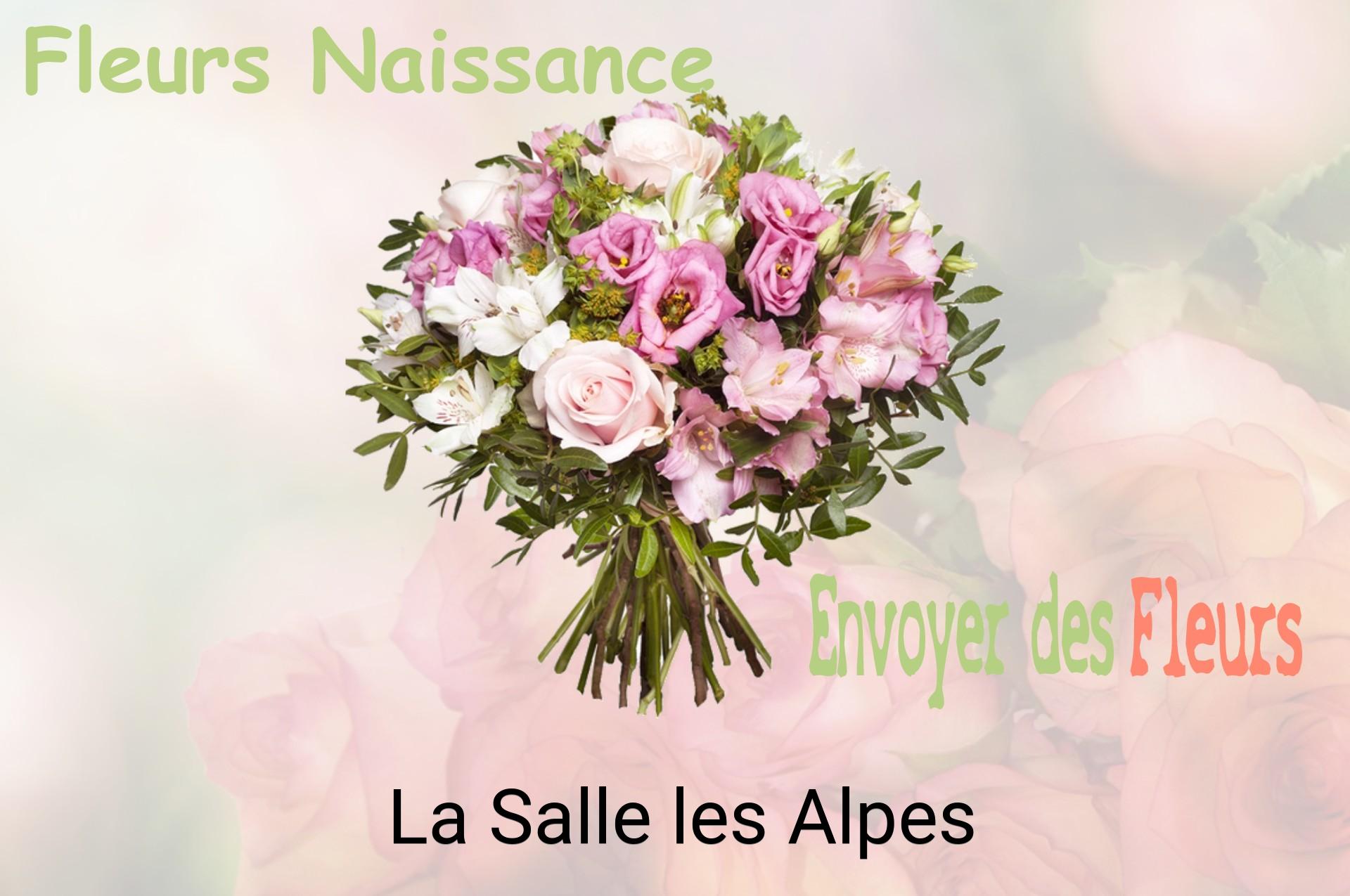 Bouquet de fleurs de naissance livré à La Salle-les-Alpes