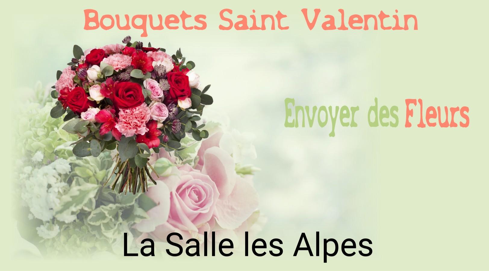 Roses de Saint-Valentin livrées à La Salle-les-Alpes